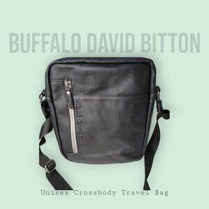 Buffalo David Bitton Unisex Crossbody Travel Bag - Great Organizing Bag